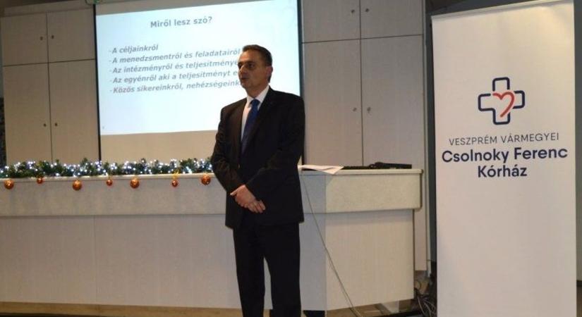 Fejlesztésekkel teli, eredményes évet zárt a veszprémi Csolnoky Ferenc Kórház