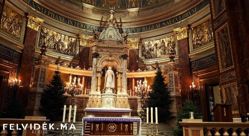 A Szent István-bazilika csodás beltere képeken