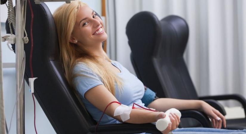 Az újévben is nagy segítség, ha valaki vért ad