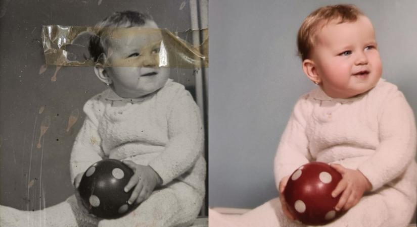 „Ez a fotó volt az egyik utolsó dolog, ami boldogságot szerzett neki” – Eduárd életre kelti a régi fotókat