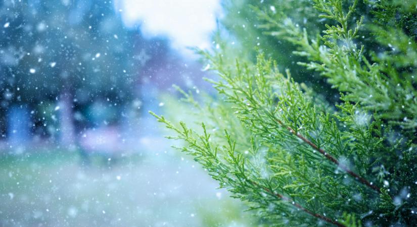 Itt már elkezdődött a havazás: akár egész nap eshet is a hó