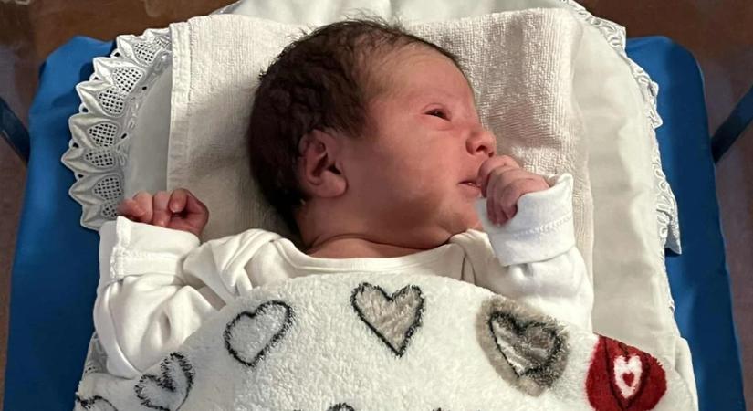 Nemespátrói baba az idei első újszülött a Kanizsai Dorottya Kórházban