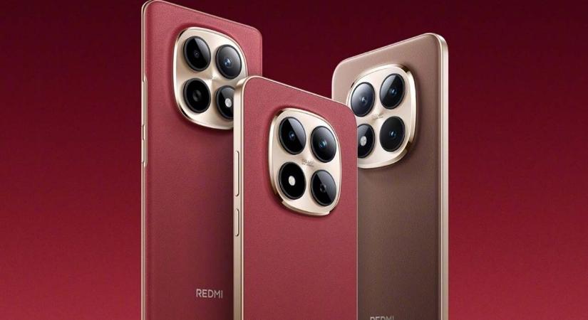 Cseresznyepiros és mokka barna Redmi Note 15-ök az újévre