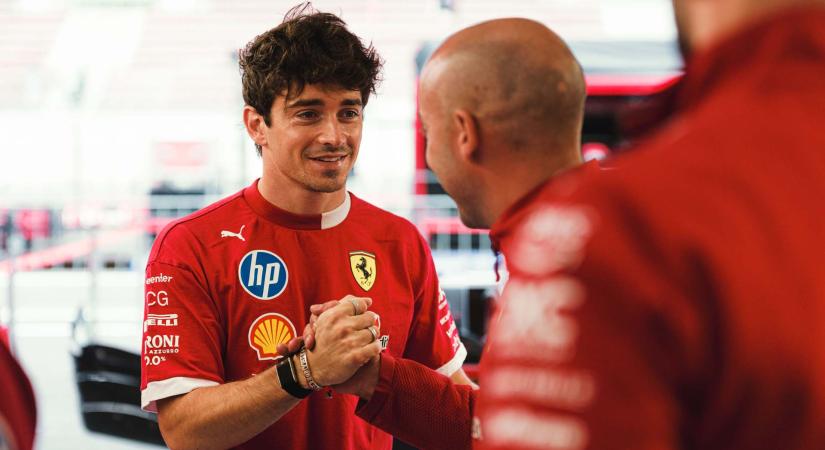 Leclerc visszakozott: már várja a 2026-os F1-es autók kihívásait