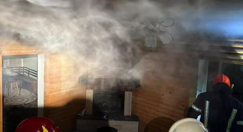 Kigyulladt egy lakóház Dolhán