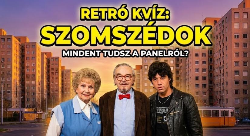 Retro kvíz: Vágási Feri vagy Lenke néni? Kiderül, mennyire vagy otthon a Gazdagréti lakótelepen!