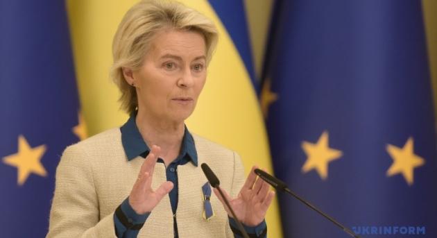 Az új év alkalmából von der Leyen békét kívánt Ukrajnának