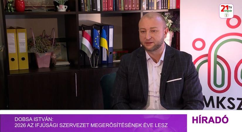 Dobsa István: 2026 az ifjúsági szervezet megerősítésének éve lesz (videó)