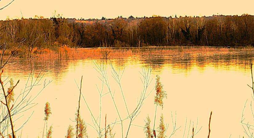 Jeges lett a világ a pózvai tavaknál (galéria)