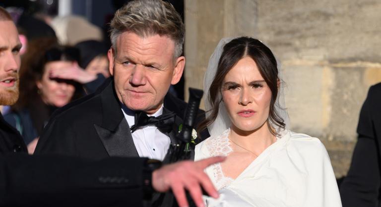 Durván beszólt Gordon Ramsay a vejének, a családját szidta a lánya esküvője napján