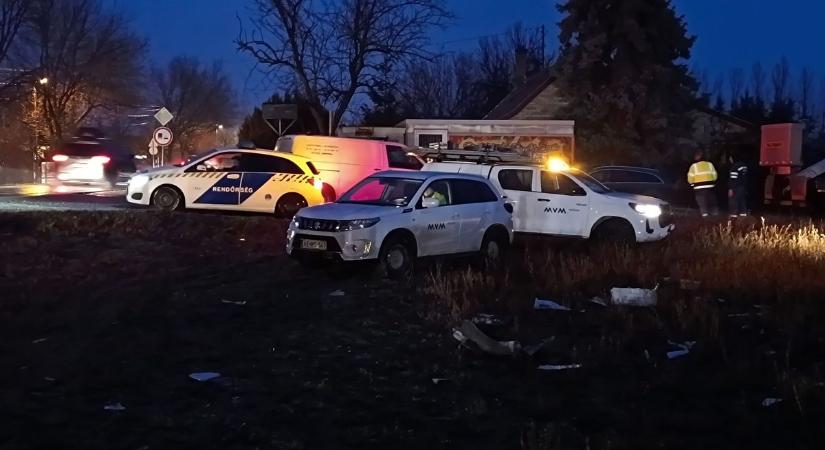 Kitört egy gázcsonk, odalett a zöldséges bódé: helyszíni felvételeken a pirtói baleset