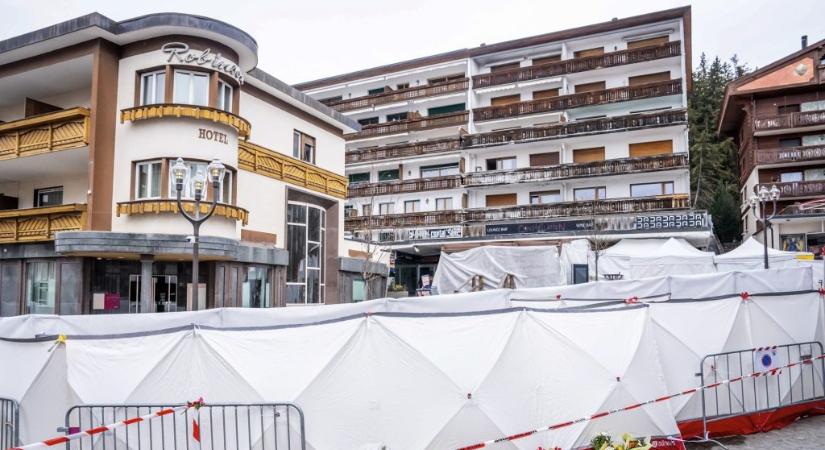 Svájci tűzvész: többször is visszament az égő bárba a 19 éves diák