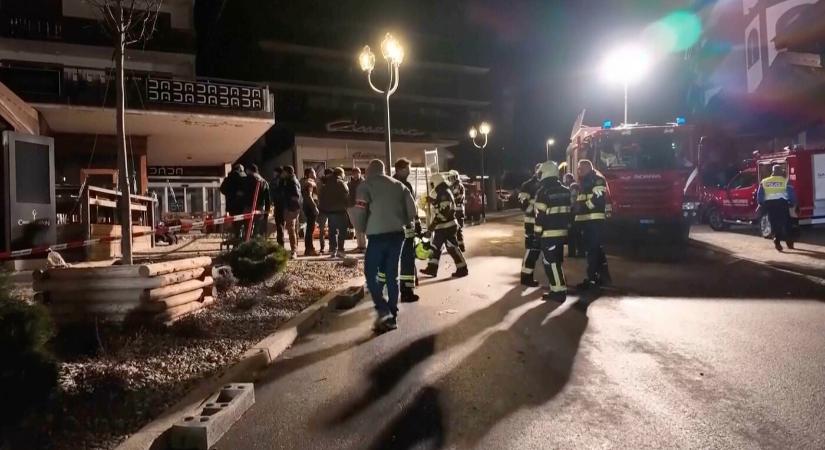 Bengálfáklyák okozhatták a tüzet a Crans-Montana-i bárban