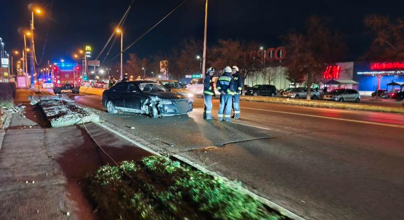 Baleset történt Egerben