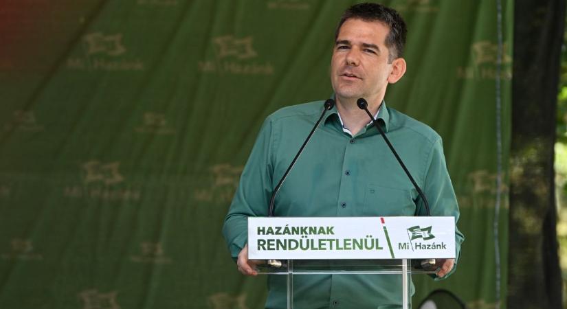 Börtönnel játszik a Mi Hazánk alelnöke: a Beneš-dekrétumokat bírálta Dunaszerdahelyen