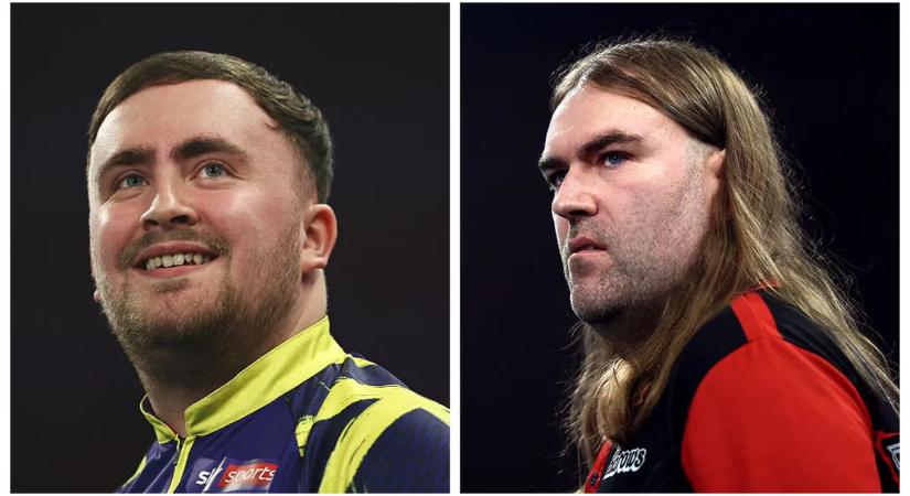 Like Littler–Ryan Seatle a darts-vb elődöntőjében