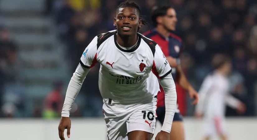 Ha nehezen is, de Leao góljával legyőzte a Cagliarit a Milan a Serie A-ban