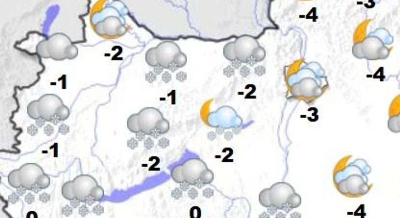 Nem enged a tél: hétvégén is kifehéredhet a táj