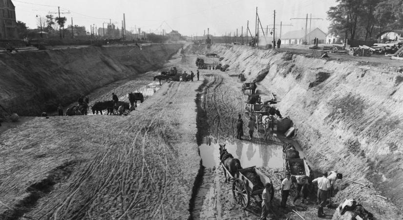 Történelmi bonyodalmakkal járt a budapesti metróépítés
