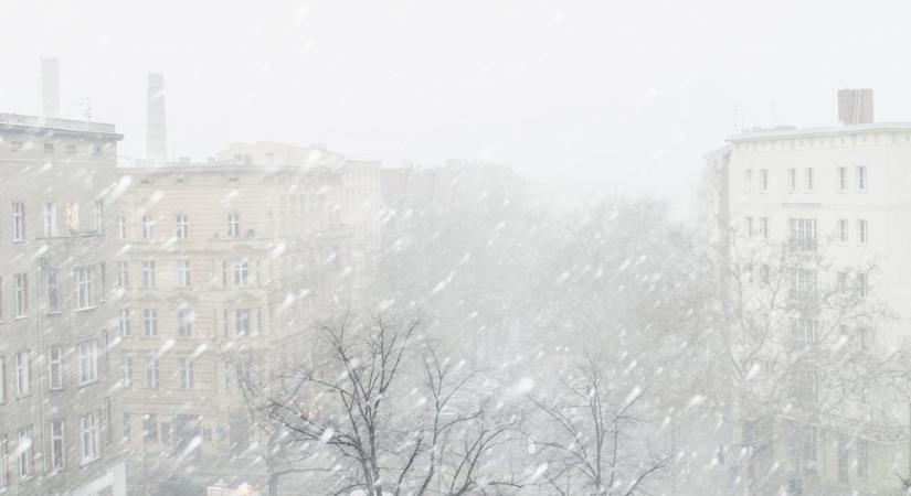 Újév után ismét havazás jön, ráadásul huzamosabb ideig