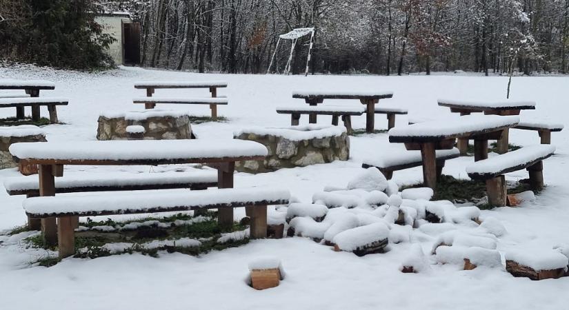 Megérkezett a havazás délnyugatra, este jön a folytatás