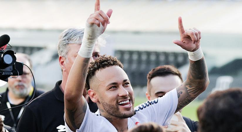 Közel Neymar hosszabbítása a Santosnál – sajtóhír