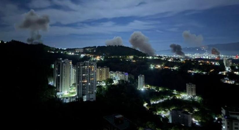 "Bombázzák Caracast" - jelentette egy szemtanú az X-en