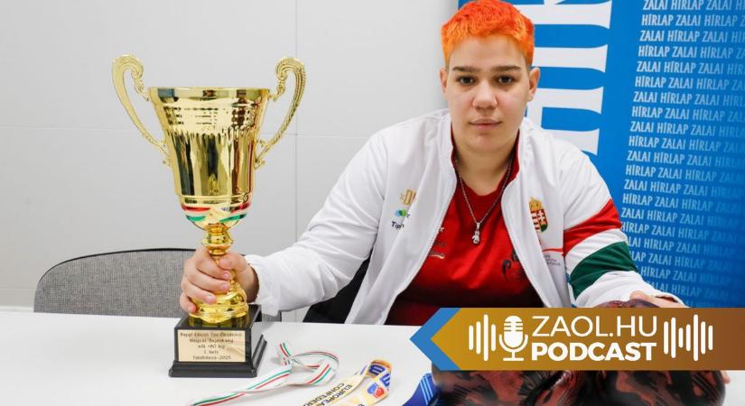 Egy tehetséges zalai sportoló lány, aki a ringben nem ismer kegyelmet