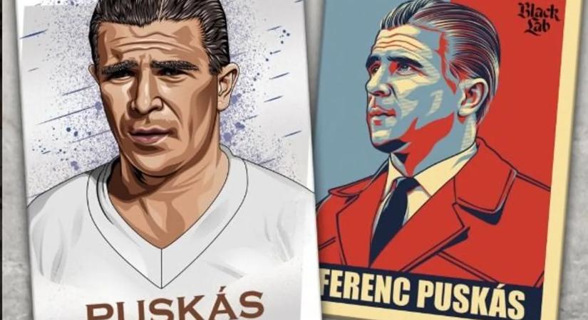 Megjelent az első, hivatalosan licencelt Puskás-kártyakollekció