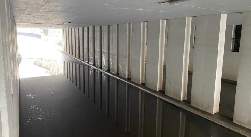 Megint elúszott a szabadkai aluljáró