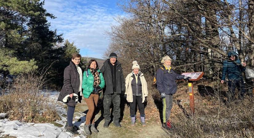 Óévbúcsúztató túra a Kalapos-kőhöz