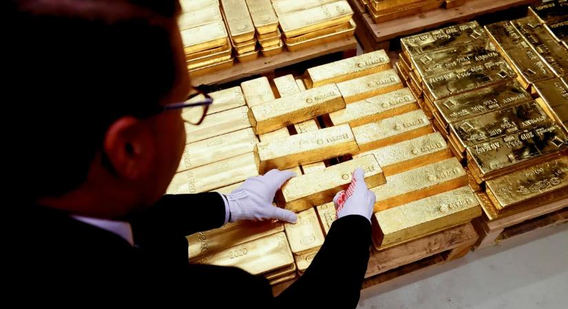 110 tonna arany: történelmi csúcson a magyar tartalék