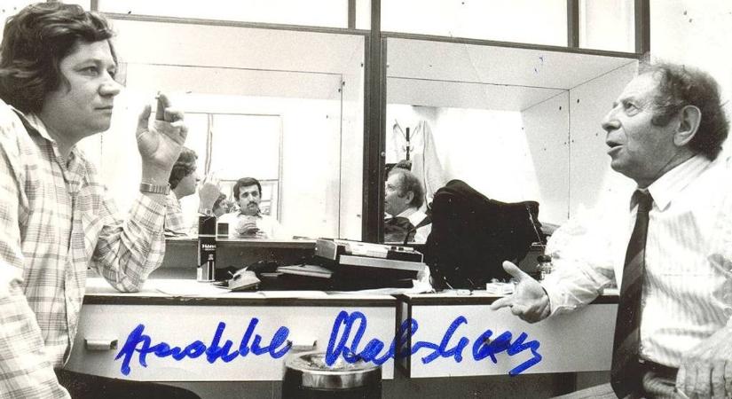 Régi kisalföldes kollégánk nem akármilyen fotót posztolt Kabos Lászlóval