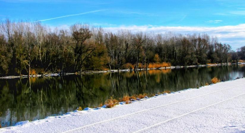 A Szigetközben is megmutatta arcát a tél, olvasói fotókon a lenyűgöző táj
