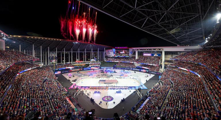 Hokitörténelem Amerikában, szabadtéri mérkőzésnek adott otthont Florida