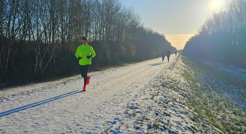 Elmaradt az Örömfutás, a legelszántabbak mégis megküzdöttek a tükörjéggel