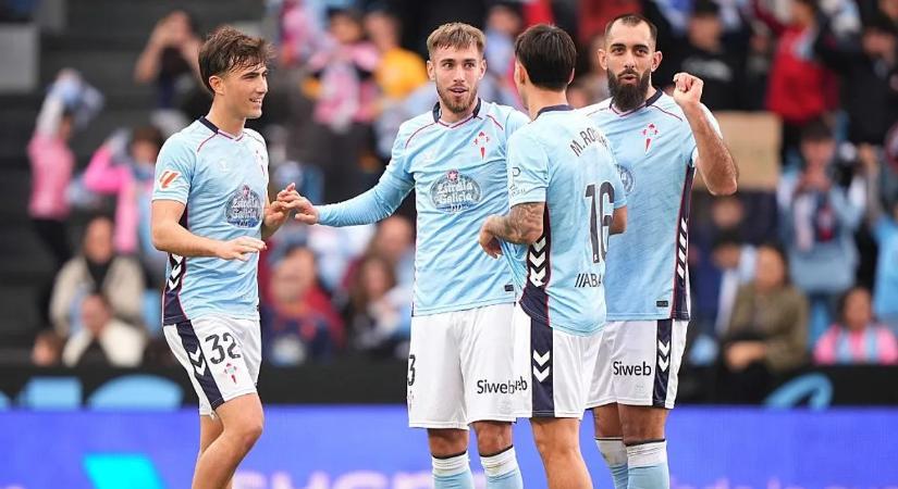 Borja Iglesias duplázott, a Celta legyőzte a Valenciát