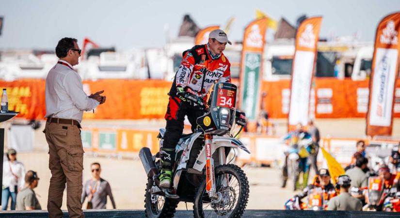 Gyenes Emánuel 17. lett a Dakar-rali szombati prológján