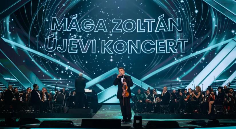 Óriási sikerrel zárult Mága Zoltán Újévi Koncertje
