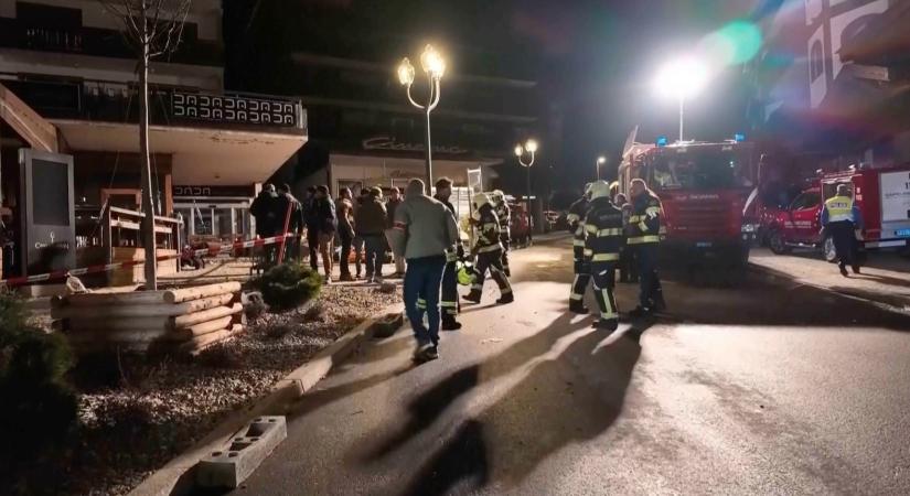 Bűnügyi vizsgálatot indítottak a svájci tűzvészben érintett bár tulajdonosai ellen