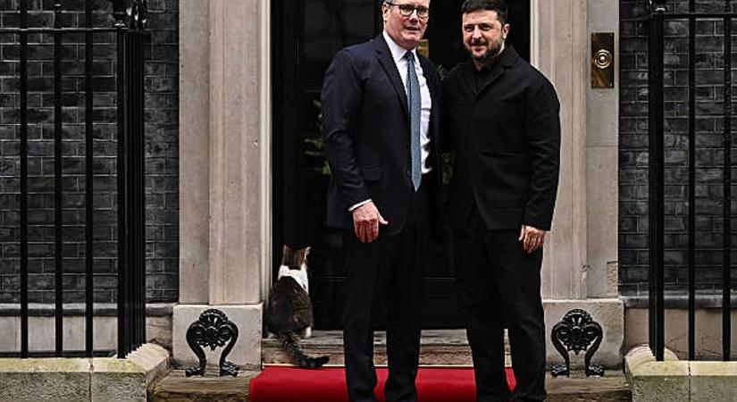 Zelenszkij most behajtja a britek ígéretét