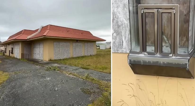 Videón a világ legmagányosabb Mekije: évtizedek óta áll elhagyatva a gyorsétterem