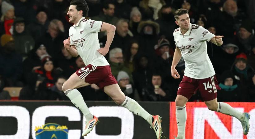 Az Arsenal drámai meccsel kezdte az évet