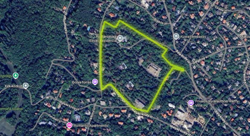 Eladó a volt köztársasági elnöki rezidencia