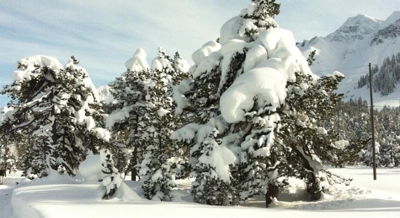 Délutánra megszűnik a havazás, de hamarosan már érkezik is a következő