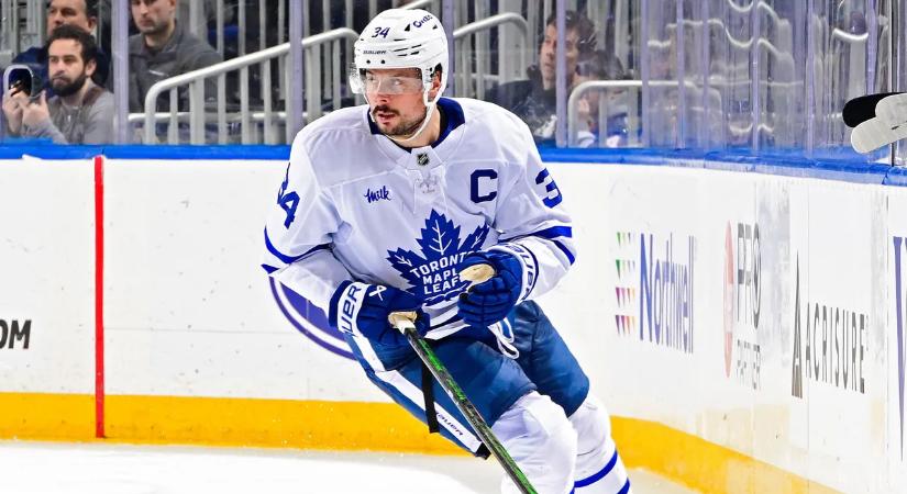 NHL: Auston Matthews történelmet írt, de csapatával így is vereséget szenvedett