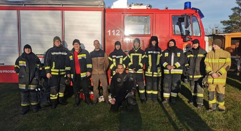 Somogyi tűzoltók védték meg a balatoni fókákat