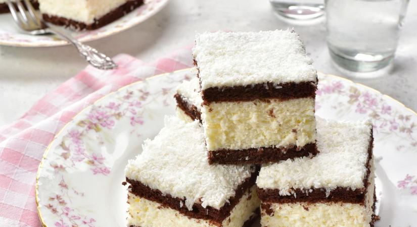 Pénztárcakímélő desszert: kókuszos-grízes szelet