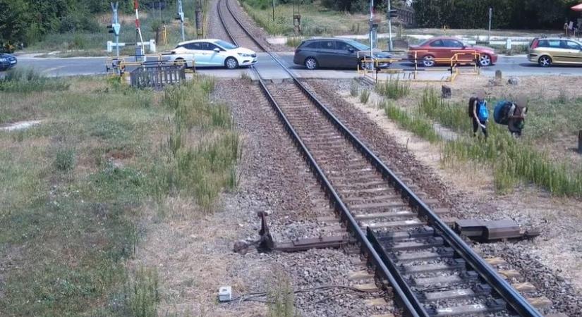 MÁV: csaknem hatvan baleset történt vasúti átjárókban 2025-ben