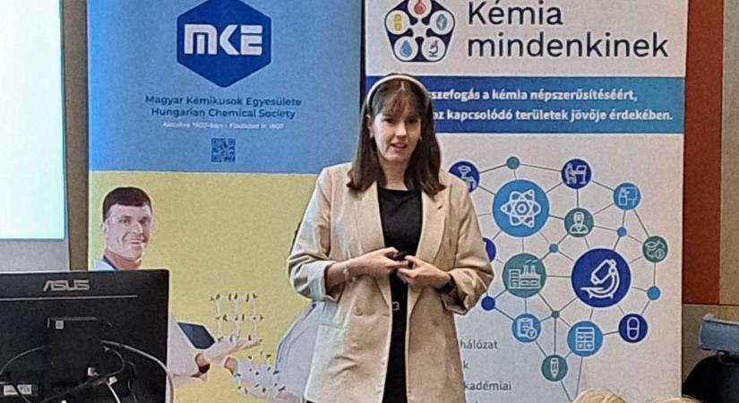 Ő adta elő a legjobban a kutatást – első díjat nyert vele